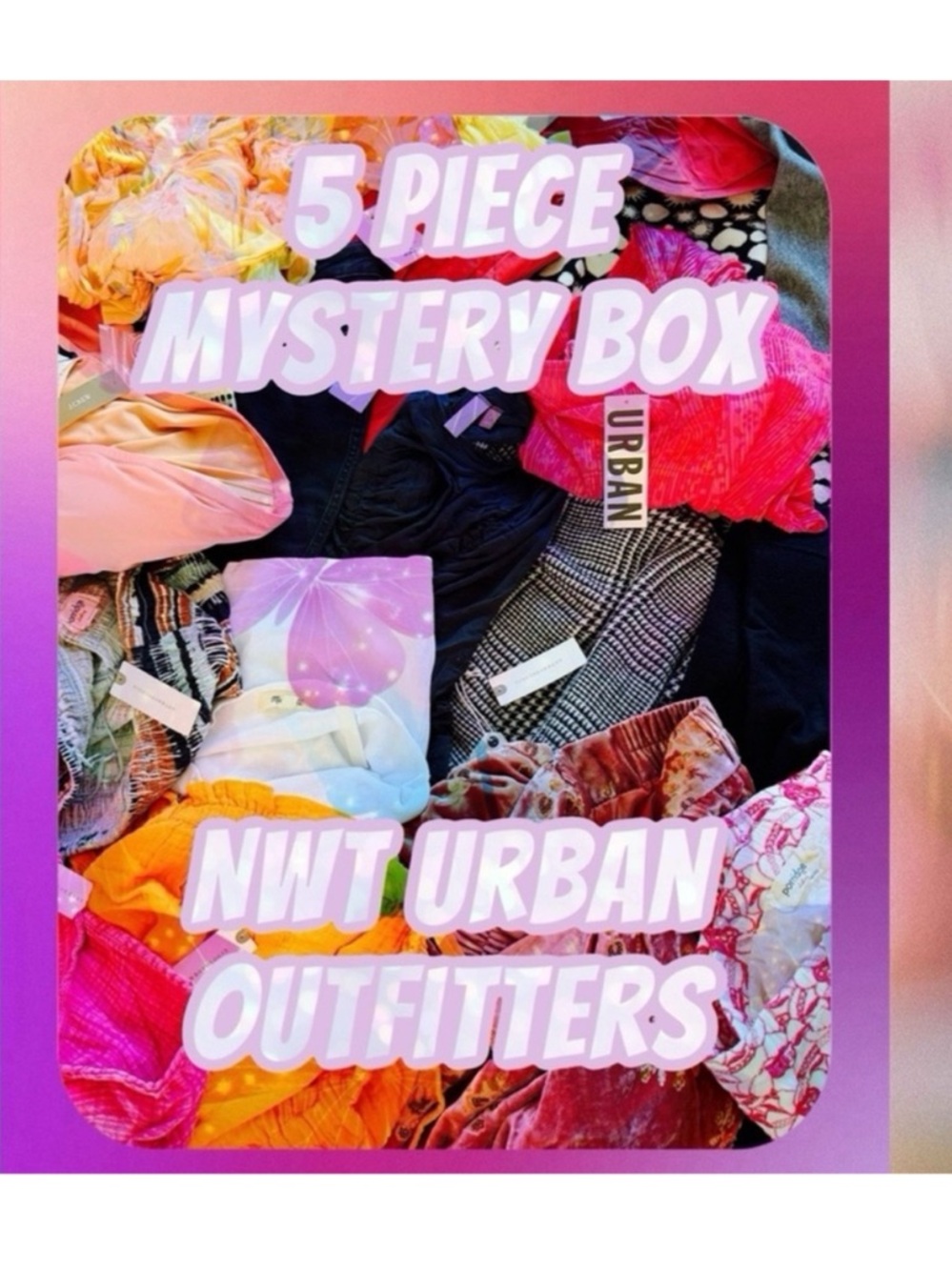 Urban Outfitters Anthropologie NWT Reseller Inventory Mystery Box 5 Pieces Women